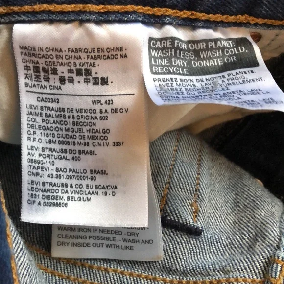 Levi’s Premium Wedgie Women’s Denim Jeans - Picture 7 of 11